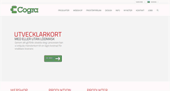 Desktop Screenshot of cogra.se